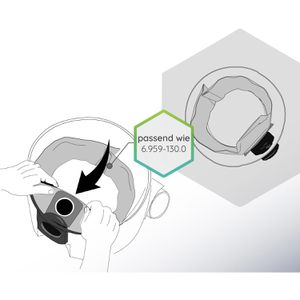 Produktbild für Staubsaugerbeutel McFilter KA 32, 10 Stück