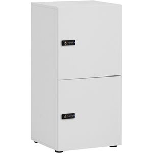 Produktbild für Schließfachschrank Möbelpartner Locked, weiß