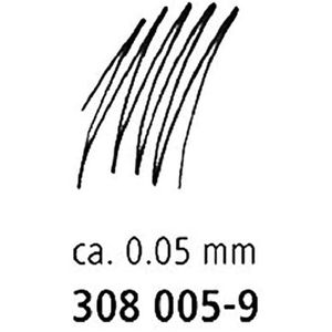 Produktbild für Fineliner Staedtler pigment liner, 308 005-9