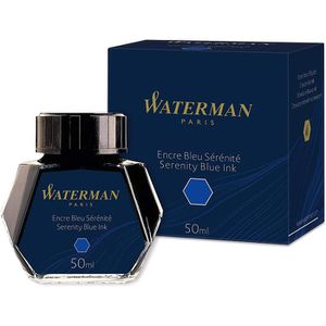 Produktbild für Tintenfass Waterman S0110720 Serenity Blue