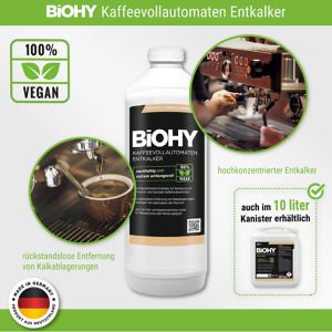 Produktbild für Entkalker BiOHY Kaffeevollautomaten