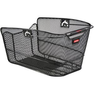 Fahrradkorb KLICKfix Citymax GTA, schwarz, aus Metall, 24l