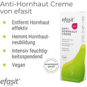Produktbild für Hornhautentferner efasit Anti-Hornhaut Creme