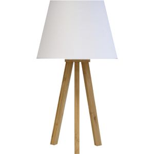 Tischlampe Unilux Katy, weiß mit LED