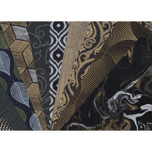 Produktbild für Motivpapier Clairefontaine 95098C, metallic schwarz , A4