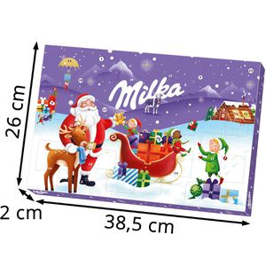 Produktbild für Adventskalender Milka Figuren