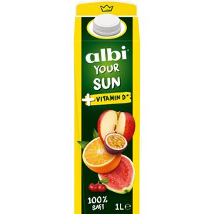 Produktbild für Saft albi your sun + Vitamin D, ohne Zuckerzusatz