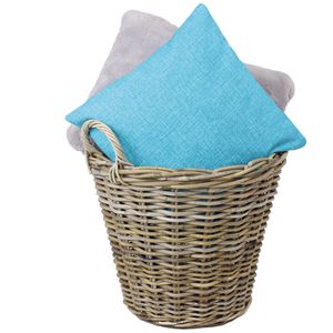 Produktbild für Übertopf Frank-Flechtwaren 107947, graubraun, Ø 45 x 40 cm