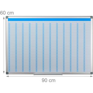 Produktbild für Planungstafel Relaxdays 10032253-1294
