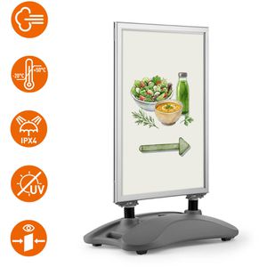 Produktbild für Kundenstopper Durable 506723 Heavy Base Outdoor, DIN A1