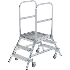 Produktbild für Podestleiter MUNK 51203, beidseitig begehbar