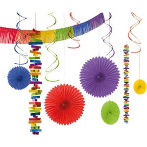 Girlande Amscan 241700-90-55, Partydeko, Set