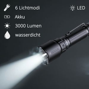 Produktbild für Taschenlampe Fenix WF26R, LED, aufladbar