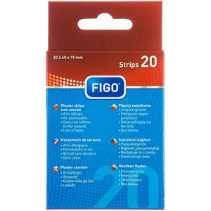 Produktbild für Pflaster Figo Sensitiv, 20 Strips