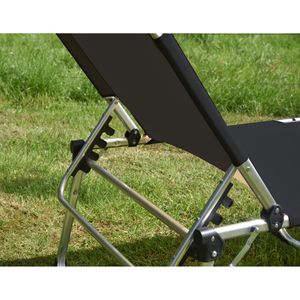 Produktbild für Sonnenliege Garden-Pleasure ABACO, aus Aluminium / Kunststoff
