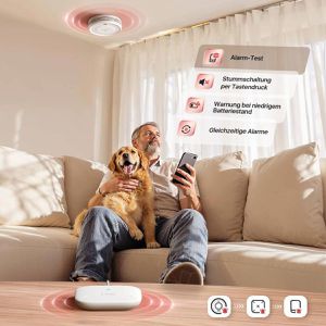 Produktbild für Rauchmelder X-Sense XS0D-MR61, Set, Funk vernetzbar