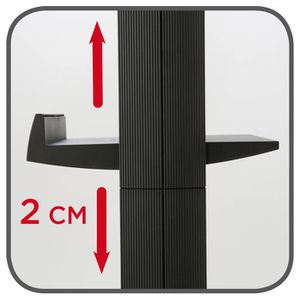 Produktbild für Prospekthalter Paperflow 255N.01, Uno, schwarz