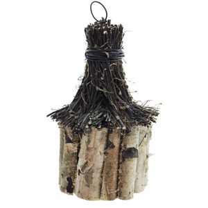 Produktbild für Vogelhaus Frank-Flechtwaren Birke, FluglochØ 30 mm