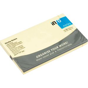 Haftnotizen Info Sticky Notes, 5655-01, gelb
