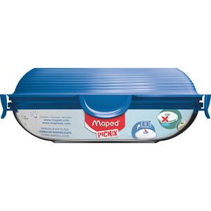 Produktbild für Mikrowellengeschirr Maped Concept transparent / blau, aus Glas