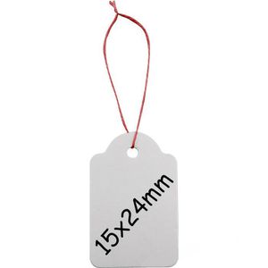 Hängeetiketten Herma 6902, 15 x 24 mm