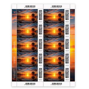 Briefmarken DeutschePost Set, 10 Stück à 95cent
