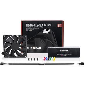 Produktbild für Gehäuselüfter Noctua NF-A9x14 HS-PWM black.swap