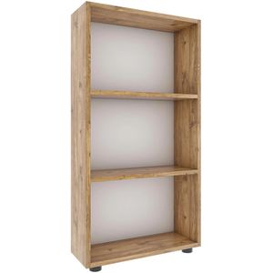 Produktbild für Bücherregal VCM Bulas, 918408, honig eiche