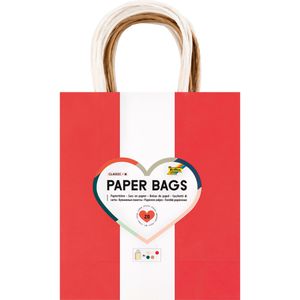Papiertüten Folia Classic M, 21859, bunt