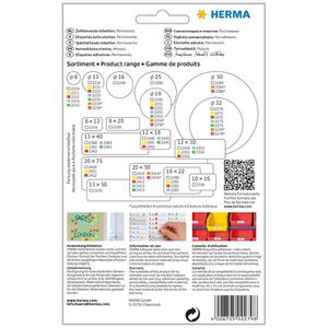Produktbild für Verschlussetiketten Herma 2279, Ø 32mm, Folie