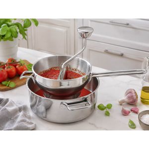 Produktbild für Passiermühle Weis mini, manuell, silber, Ø 13 cm