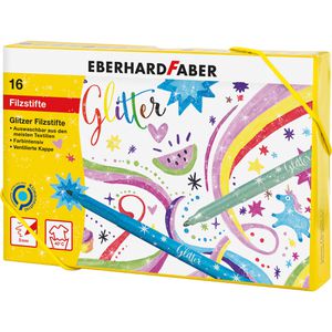 Filzstifte Eberhard-Faber Glitter, 551016
