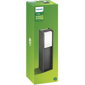 Produktbild für Wegeleuchte Philips Bridge, anthrazit, mit 230 V Netzstrom