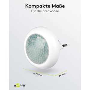 Produktbild für Nachtlicht Goobay 96501, LED, für Steckdose