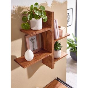 Produktbild für Wandregal Wohnling WL6.528, sheesham