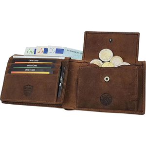 Produktbild für Portemonnaie Böttcher-AG 1192, braun, Echt Leder