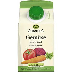 Produktbild für Saft Alnatura Gemüse, ohne Zuckerzusatz, BIO