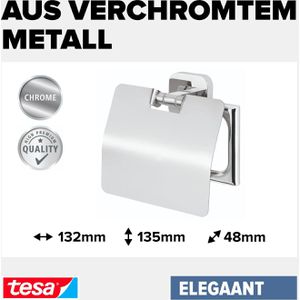 Produktbild für Toilettenpapierhalter Tesa Elegaant, verchromt