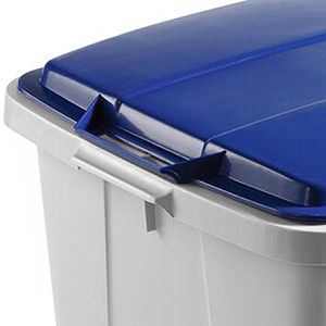 Produktbild für Mülleimer Durable Durabin VEH2012031, grau/blau