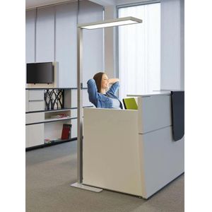 Produktbild für Stehlampe Maul Maulsenja, LED, silber, 195 cm