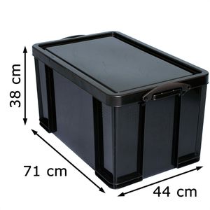 Produktbild für Aufbewahrungsbox Really-Useful-Box 84BK, 84Liter