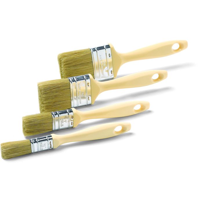 Schuller Malerpinsel Mercato L Set, 4-teilig, Flachpinsel in 4  verschiedenen Größen, Mischborste – Böttcher AG