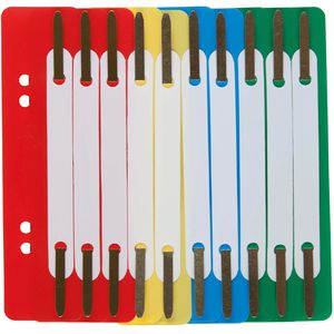 Heftstreifen Idena 300411, 38 x 150mm, sortiert