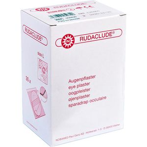 Produktbild für Augenpflaster Nobamed Rudaclude, Größe L, sensitiv