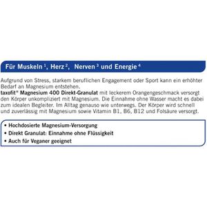 Produktbild für Magnesium taxofit direkt, Granulat, 20 Portionen