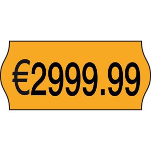 Preisetiketten Böttcher-AG orange, 26 x 12 mm