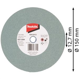 Produktbild für Schleifscheibe Makita GC120H, B-51932