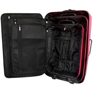 Produktbild für Koffer vidaXL 90155, rot, 5-teilig
