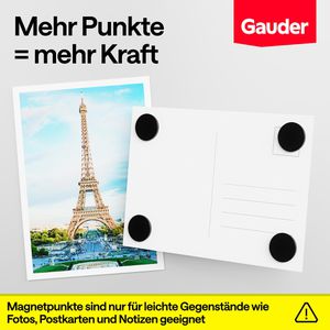Produktbild für Magnetplättchen Gauder Punkte, Ø 20 x 2 mm