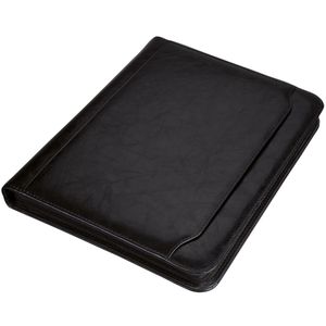 Produktbild für Schreibmappe Alassio 30065, Massa, schwarz, Kunstleder